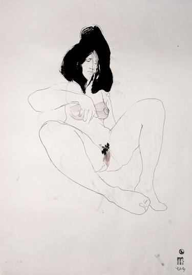 Print of Fine Art Body Drawings by Michael Lentz