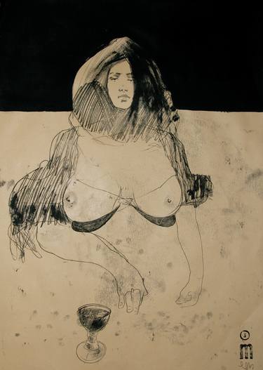 Print of Figurative Body Drawings by Michael Lentz