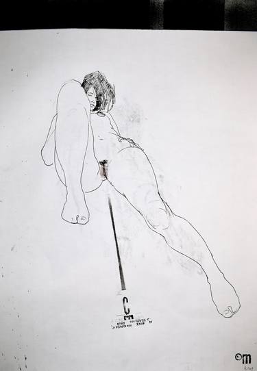 Print of Figurative Body Drawings by Michael Lentz