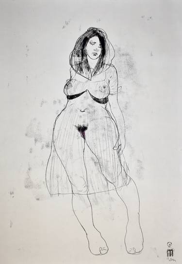 Print of Figurative Body Drawings by Michael Lentz