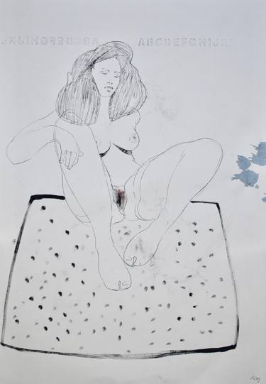 Print of Figurative Body Drawings by Michael Lentz