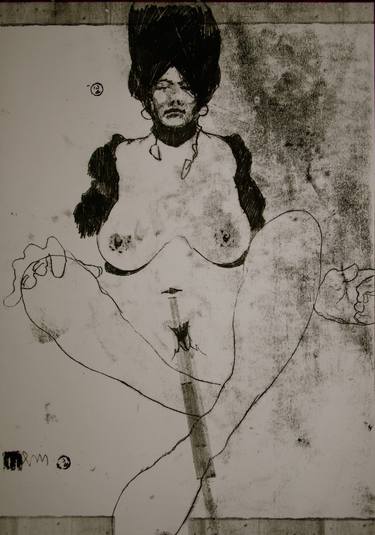 Original Pop Art Erotic Printmaking by Michael Lentz