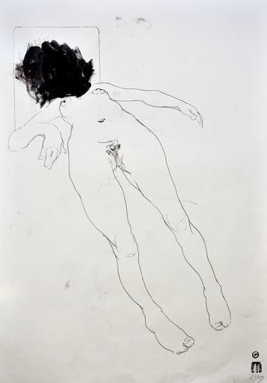 Print of Figurative Body Drawings by Michael Lentz