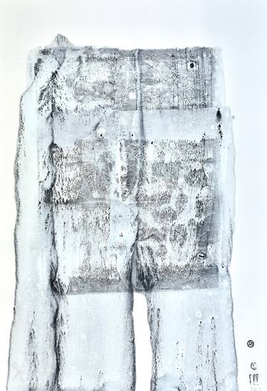 Original Abstract Expressionism Abstract Drawings by Michael Lentz