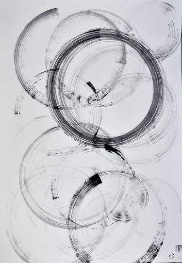 Print of Abstract Expressionism Abstract Drawings by Michael Lentz