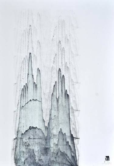 Original Abstract Drawings by Michael Lentz