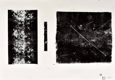 Original Abstract Expressionism Abstract Drawings by Michael Lentz