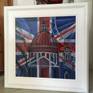 London Abstracted 2 Framed