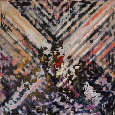 Original Abstract Expressionism Abstract Painting by Franklin Baldwin