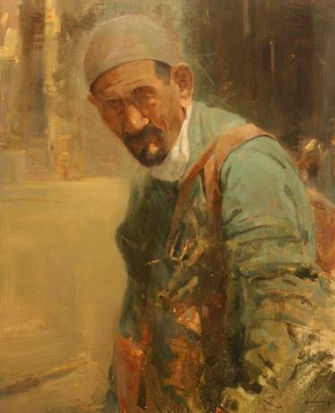Print of Impressionism Men Paintings by Rachid Hanbali