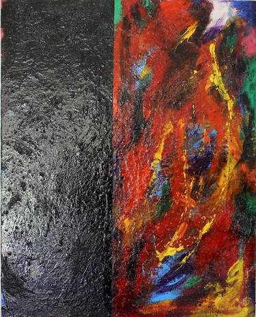 Print of Abstract Political Paintings by Izumi Umehara Kastner