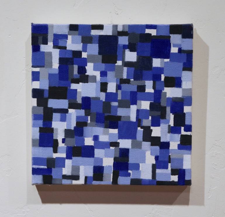 Original Geometric Painting by Laura Lorenz