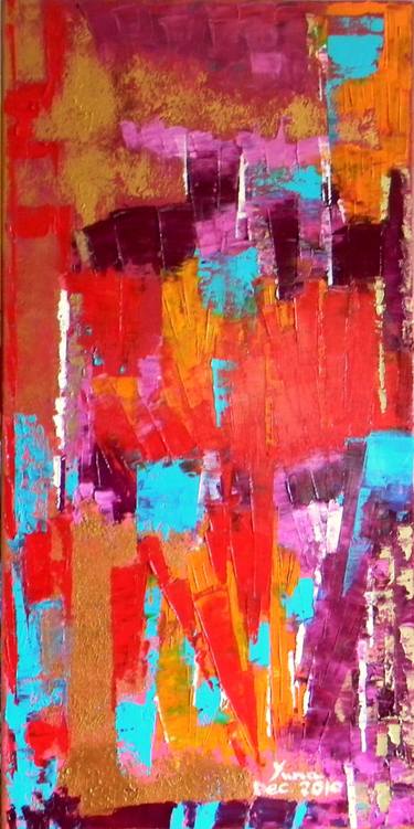 Original Abstract Paintings by Yuna Parmentier