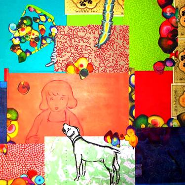 Print of Pop Art Dogs Collage by Moya Devine