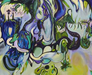 Print of Expressionism Fantasy Paintings by Elysia Byrd