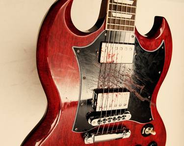 Gibson SG Guitar and Blood (edition of 10 + 2 artist proofs) thumb