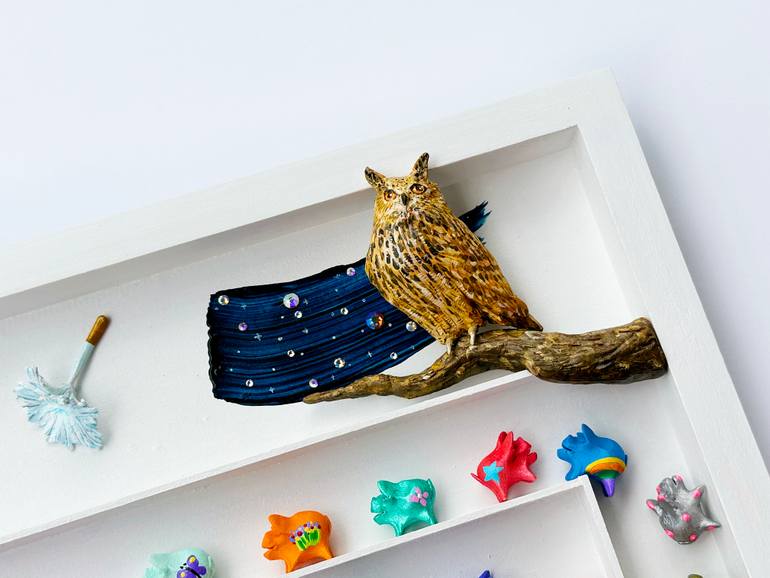 Original Art Deco Animal Sculpture by Seunghwui Koo
