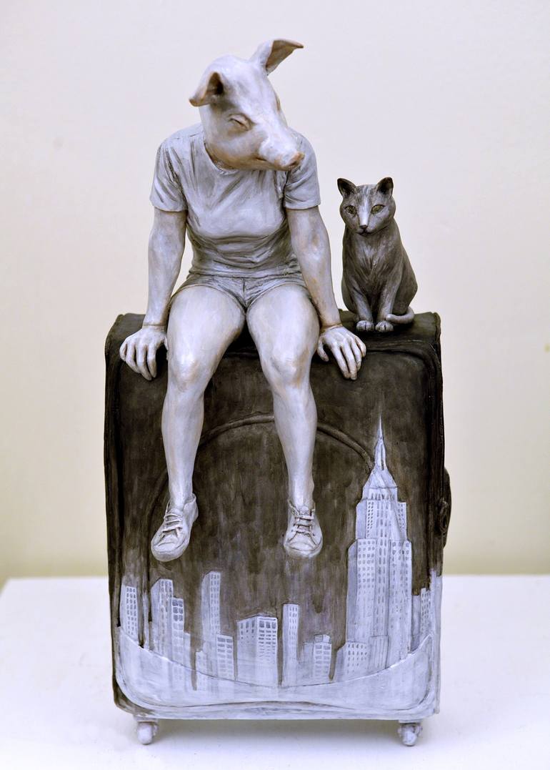 Original Cities Sculpture by Seunghwui Koo