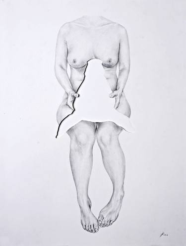 Original Fine Art Body Drawings by Seunghwui Koo