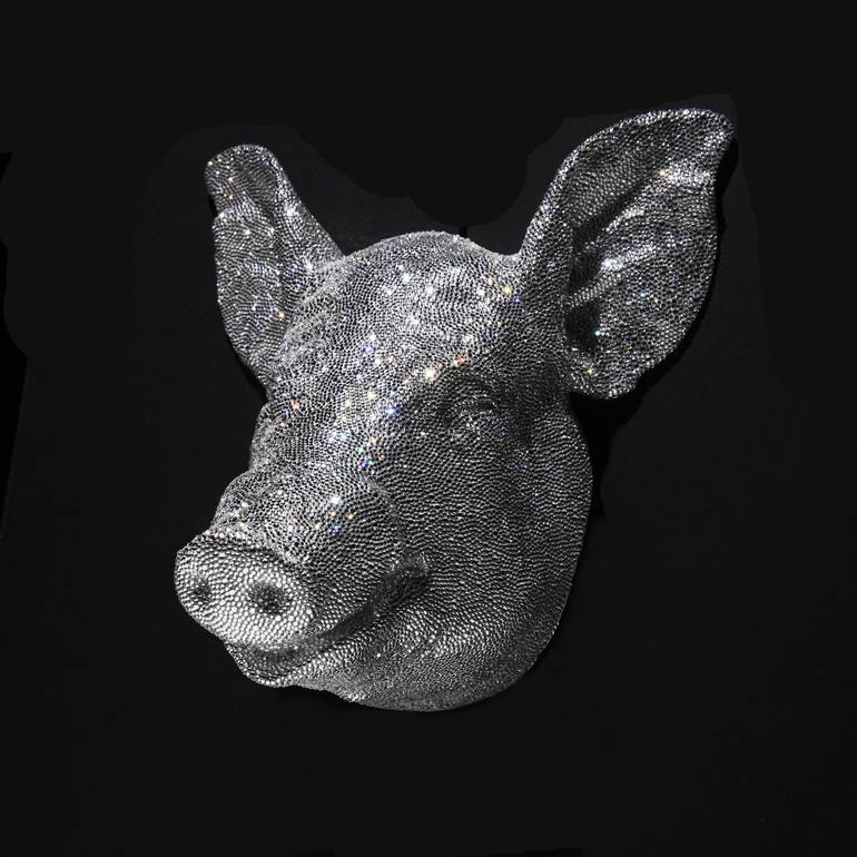 Original Figurative Animal Sculpture by Seunghwui Koo