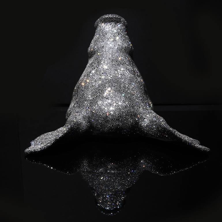 Original Figurative Animal Sculpture by Seunghwui Koo
