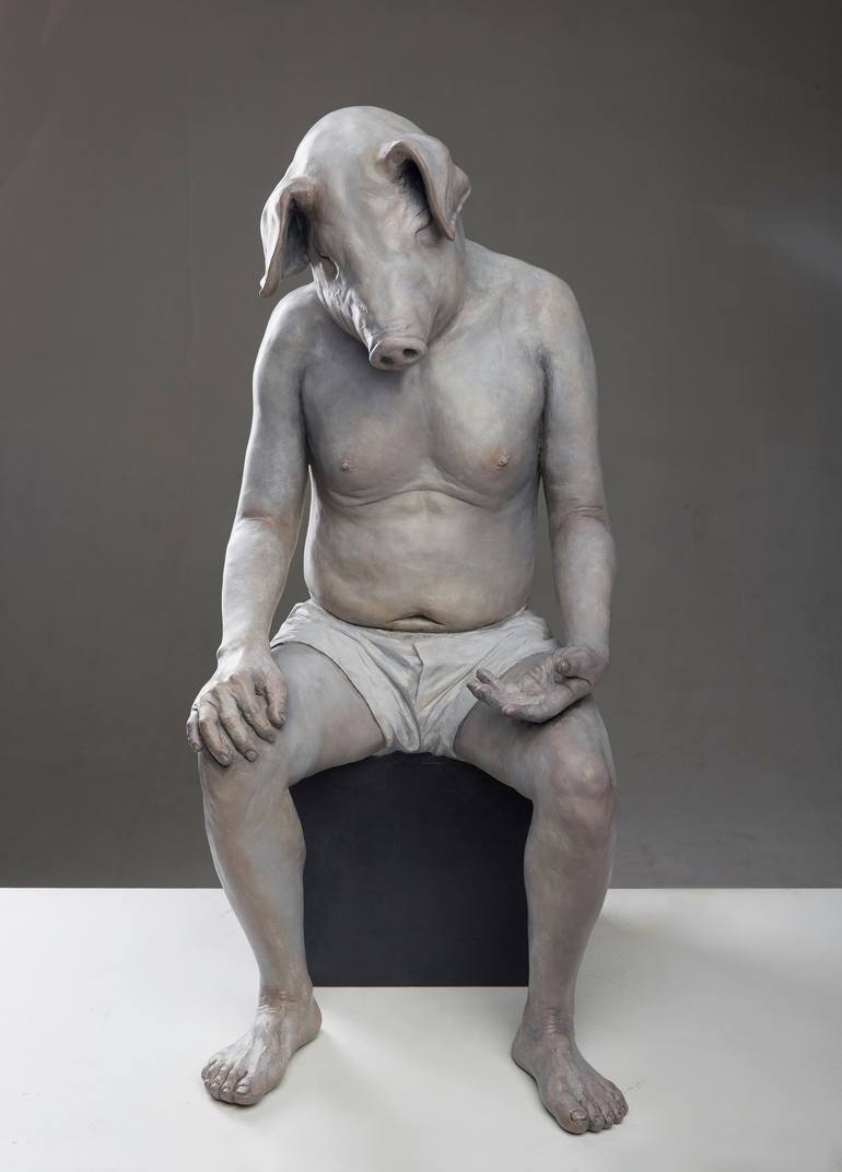 Original Animal Sculpture by Seunghwui Koo