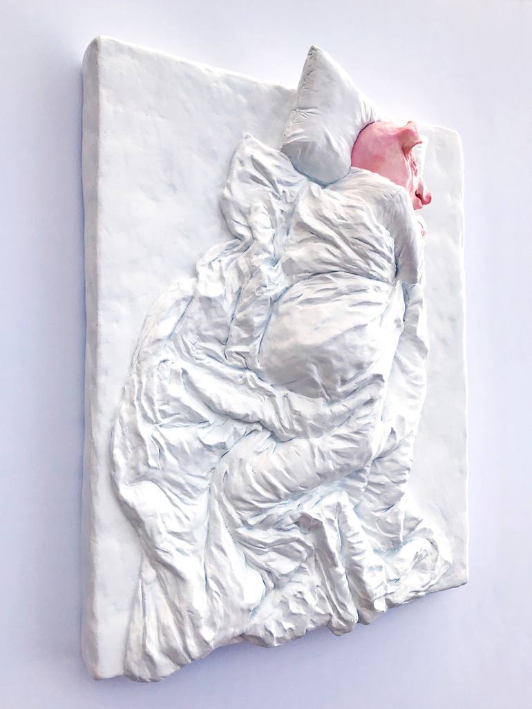 Original Art Deco Pop Culture/Celebrity Sculpture by Seunghwui Koo