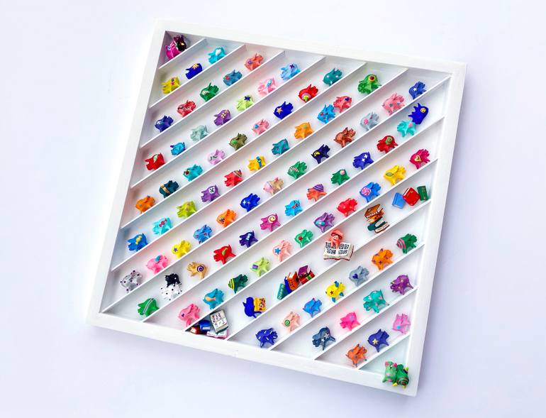 Original Art Deco Animal Sculpture by Seunghwui Koo