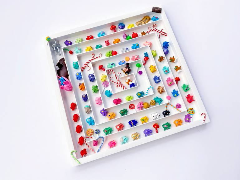 Original Art Deco Cinema Sculpture by Seunghwui Koo