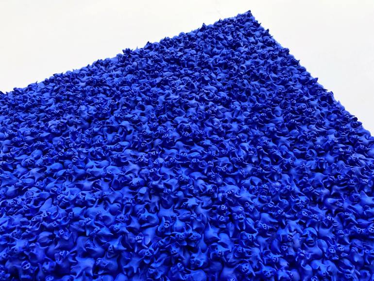 Original Art Deco Abstract Sculpture by Seunghwui Koo