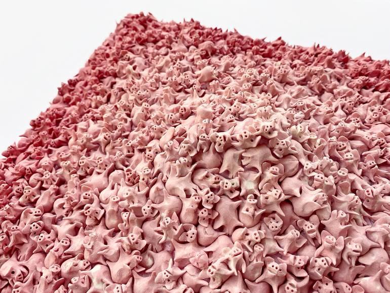 Original Art Deco Abstract Sculpture by Seunghwui Koo