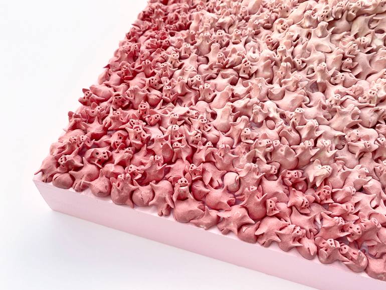 Original Art Deco Abstract Sculpture by Seunghwui Koo