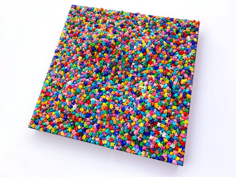 Original Art Deco Abstract Sculpture by Seunghwui Koo