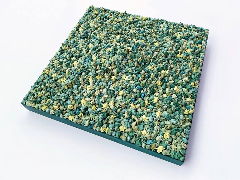 Original Art Deco Abstract Sculpture by Seunghwui Koo