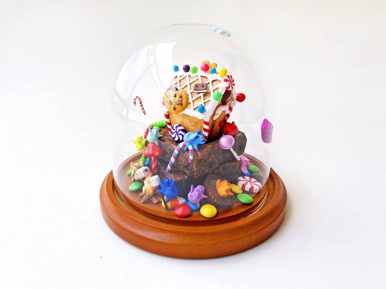 Original Art Deco Food Sculpture by Seunghwui Koo