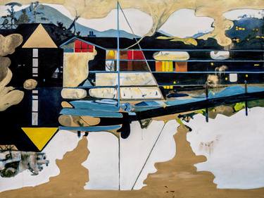 Original Fine Art Yacht Paintings by Inga Street