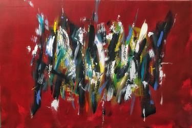 Original Abstract Expressionism Abstract Paintings by Rick Storey