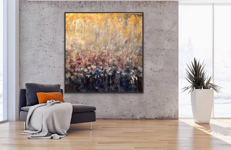 Original Abstract Expressionism Abstract Painting by Rick Storey