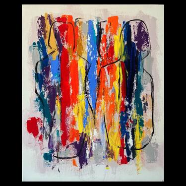 Original Abstract Love Paintings by Rick Storey