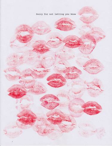 Saatchi Art Artist June Kim; Painting, “Kiss & Make-up” #art