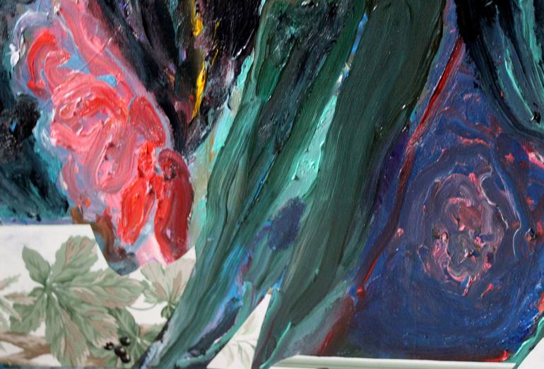 Original Expressionism Seascape Painting by Marina Nelson