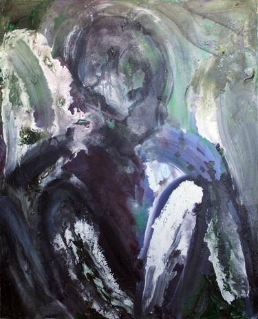 Original Abstract Expressionism Portrait Paintings by Marina Nelson