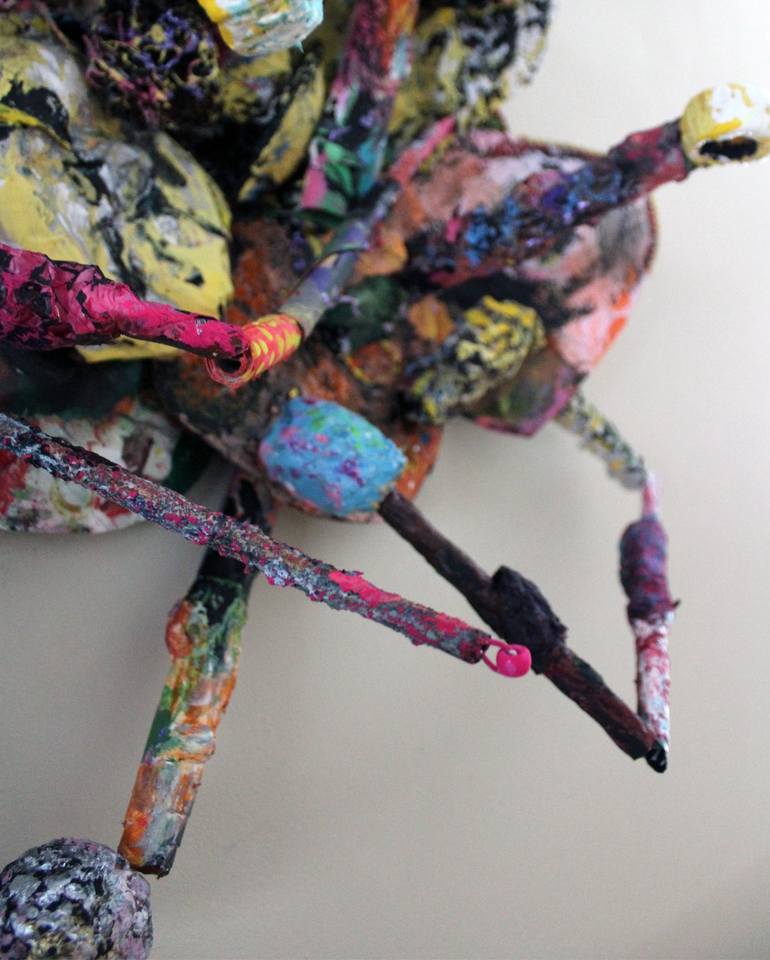 Original Abstract Expressionism Abstract Sculpture by Marina Nelson