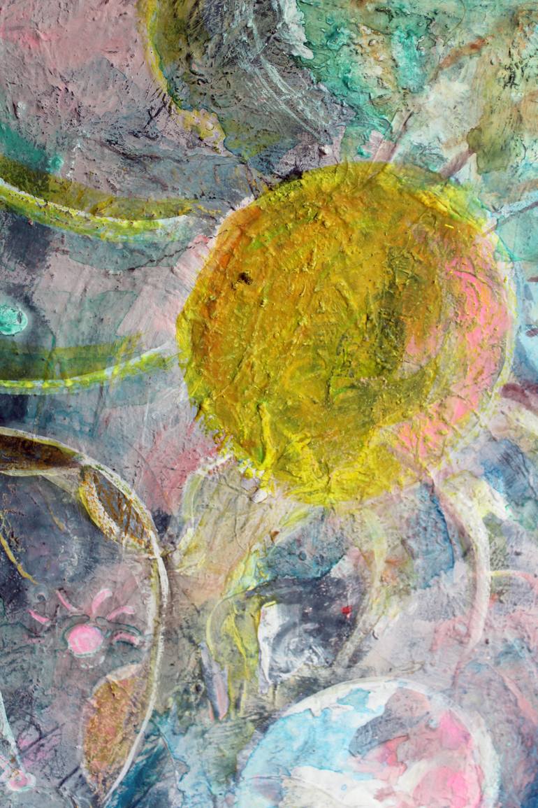 Original Conceptual Beach Painting by Marina Nelson