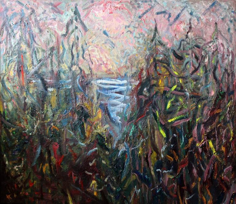 Original Abstract Nature Paintings by Marina Nelson