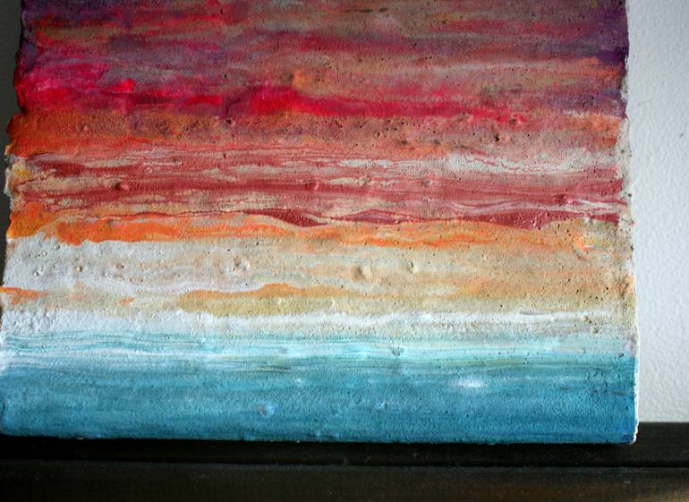 Original Abstract Expressionism Landscape Painting by Marina Nelson