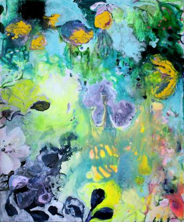 Original Abstract Expressionism Love Paintings by Marina Nelson