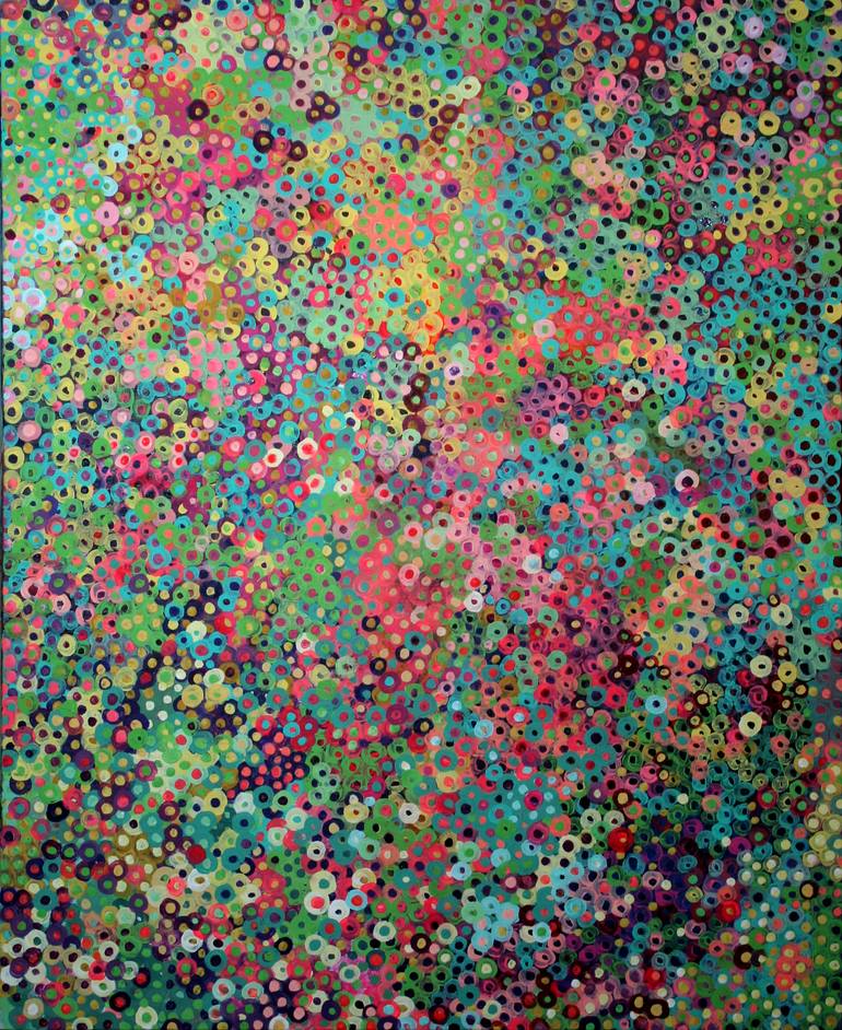 Original Abstract Nature Painting by Marina Nelson