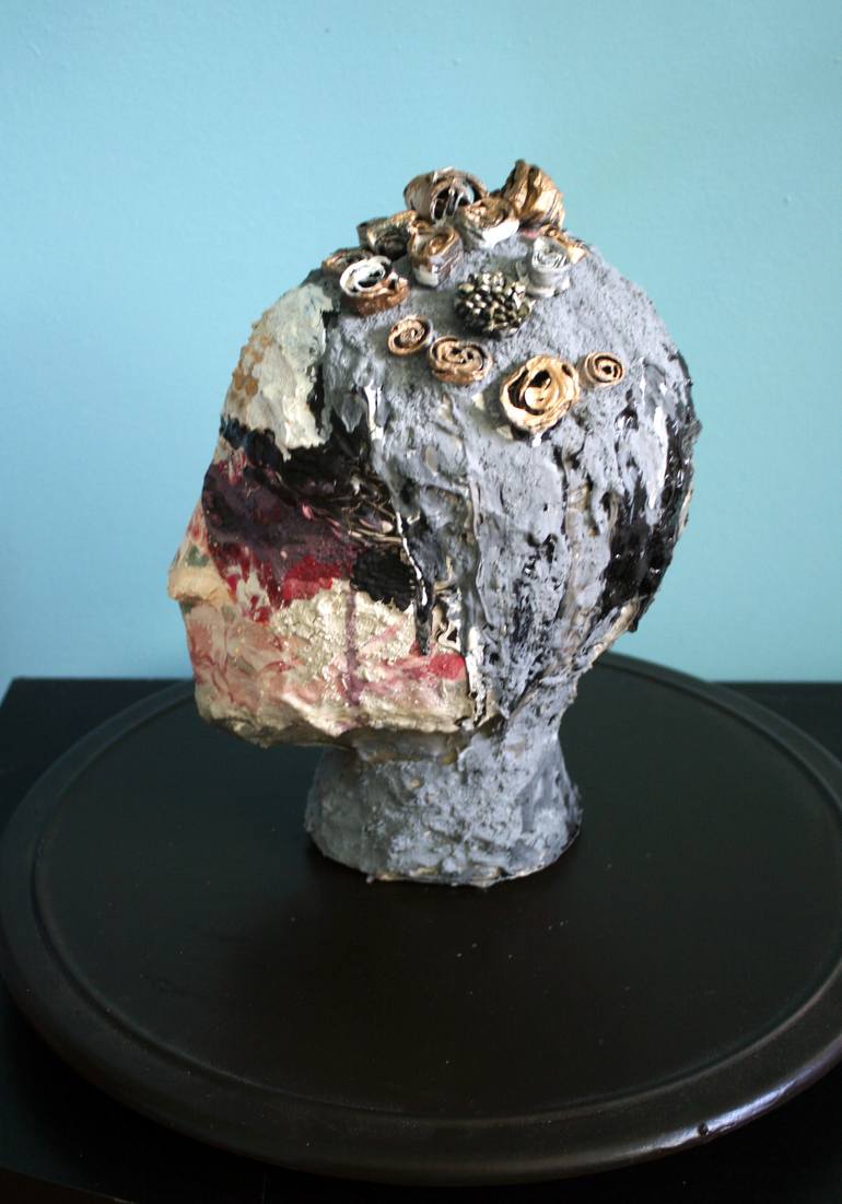 Original Abstract Portrait Sculpture by Marina Nelson