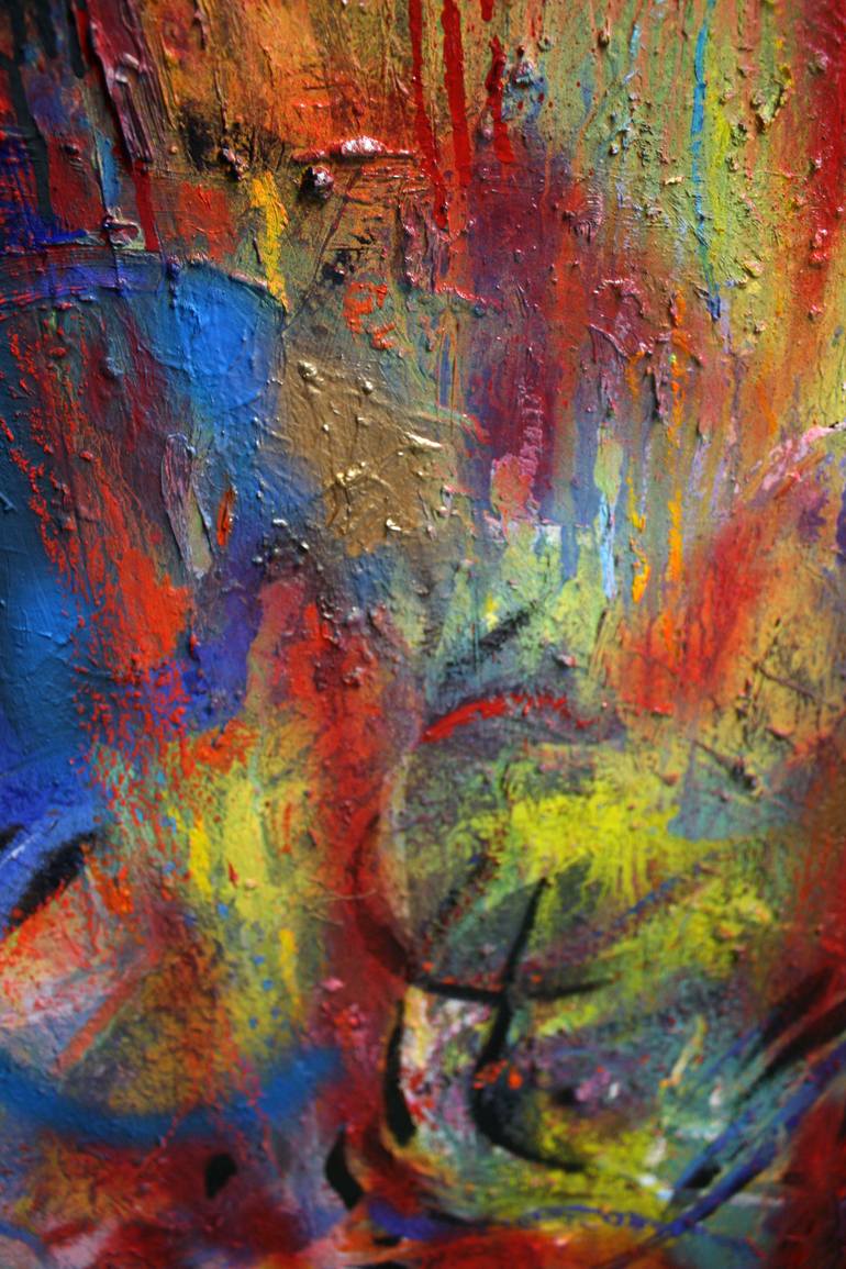 Original Conceptual Abstract Painting by Marina Nelson